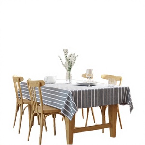 Gran Oferta: Manteles Rectangulares de Algodón Ajustables de 6 y 8 pies para Uso Doméstico, Duraderos y Modernos, para Banquetes y Bodas - Product Image 4
