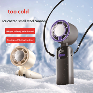 Mini-refroidisseur d'air électrique 2025 avec glacière, ventilateur évaporatif portable pour la maison, le bureau, la voiture et l'extérieur - Product Image 3