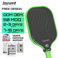 Raquette de pickleball 14 mm du fabricant, en PP brillant T300 découpé à froid, structure alvéolée, point d'équilibre dynamique optimisé