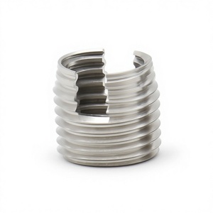 Insertos Roscados Autorroscantes de Pared Delgada 302, Tipo Ranurado Interno/Externo SS303, Protección de Rosca Integrada, Métricos M18 <span class=keywords><strong>M20</strong></span> M24 - Product Image 1