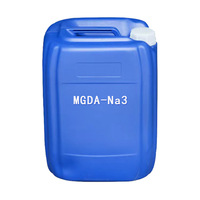 MGDA Acide Methylglycine Diacétique Liquide Trisodium Sal, Agent Chelatant Biodégradable Non Phosphoreux pour Lessive et Détergent Vaisselle