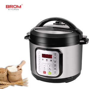 En stock, directement de l'usine, nouvelle cocotte électrique à pression de 6 L avec revêtement antiadhésif, pour la maison - Product Image 1
