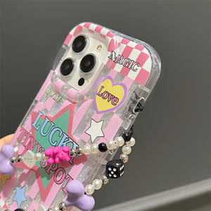 ماجيك لوف ستار سوار آمن الوفير تبو غطاء الهاتف المحمول لفون 7 8 X Xr Xs 11 12 13 14 15 16 Pro Max - Product Image 5