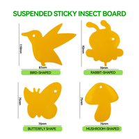 Logo Gele Sterke Plakkerige Vallen Voor Indoor Buiten Natuurlijke Ongediertebestrijding Fruitvlieg Val Gele Schimmel Muggenvallen Insectenvanger