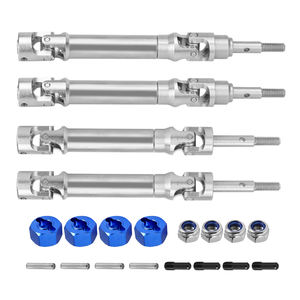 Stainless Steel Front Axle <strong>Shaft</strong> and Rear Drive <strong>Shaft</strong> for 1/10 Traxxas Slash 2WD 4X4 Rustler <strong>RC</strong> Car Upgrade Parts - Product Image 1