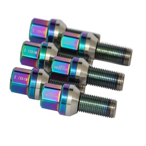 Prezzo di fabbrica OEM speciale personalizzato M6 M10 titanio Gr2 Gr5 TA2 TC4 bullone ruota anodizzato bullone bullone a sfera bullone - Product Image 5