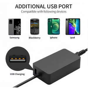 Nouvel adaptateur d'alimentation pour ordinateur portable Microsoft 102W PD 3.0 OVP pour les modèles <span class=keywords><strong>Surface</strong></span> <span class=keywords><strong>Pro</strong></span> <span class=keywords><strong>X</strong></span>/Book/<span class=keywords><strong>Surface</strong></span> Laptop/<span class=keywords><strong>Surface</strong></span> Go - Product Image 3