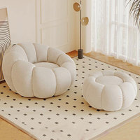 Chambre canapé simple pouf canapé paresseux super doux pouf chaise