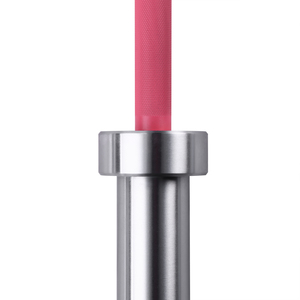 Peralatan Kebugaran CooSport Barbel Angkat Beban 2.01m <span class=keywords><strong>Bar</strong></span> Gym Barbel Wanita Olimpi <span class=keywords><strong>Bar</strong></span> pink 15kg Barbel Angkat Beban - Product Image 5
