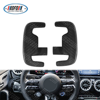 Leviers de vitesses magnétiques en fibre de carbone brillante pour Mercedes Benz G63 2025 Classe E Classe C W213/W214 W223