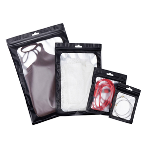 Sac d'emballage holographique avec fermeture éclair, scellé avec du film aluminium, transparent, résistant à l'humidité, pour le stockage des aliments, des bijoux et des ornements - Product Image 1