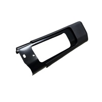Accessoires de voiture YBJ Cadre d'angle noir en fer pour Landcruiser 2007-2021 LC70 78 70 FJ76 SUV Pare-chocs arrière LC79 Cache de feu arrière