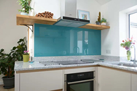 Vermont Modular White Kitchen Designs Petite armoire de cuisine Armoires de cuisine modernes en contreplaqué avec îlots pour la maison