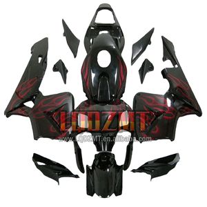 Corps d'injection pour HONDA CBR600 <span class=keywords><strong>CBR</strong></span> 600CC 600RR <span class=keywords><strong>600</strong></span> <span class=keywords><strong>RR</strong></span> CC F5 03 04 93LQ.50 CBR600F5 CBR600RR 2003 <span class=keywords><strong>2004</strong></span> OEM carénage flammes rouges - Product Image 1