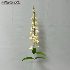 Lys de la vallée artificiel blanc et rose en soie, fleur décorative d'intérieur, vente chaude - Product Image 5