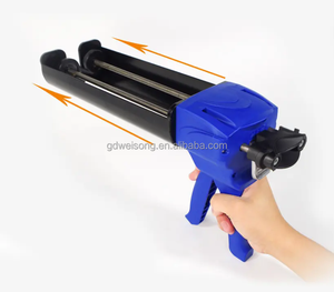 400 मिलीलीटर 1:1 दोहरे कारतूस मैनुअल लोहे की कैलुकिंग बंदूक एपॉक्सी रेसिन के लिए इंजेक्शन वितरण के साथ - Product Image 3