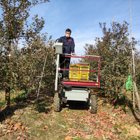 Fabrieksleverancier Agrarische Mobiele Fruitplukmachines Fruitoogstplatforms Boomgaard Oogstapparatuur Te Koop