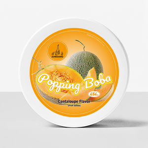 Bolas <span class=keywords><strong>de</strong></span> Tapioca con Sabor a Cantalupo, Certificadas Halal, con Azúcar, 1 lb, para Té <span class=keywords><strong>de</strong></span> Frutas, Té <span class=keywords><strong>de</strong></span> Burbujas, Té con Leche - Product Image 1