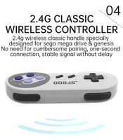Console de jeu rétro classique SF900 16 bits sans fil pour Console TV Snes 4k HD Game Stick