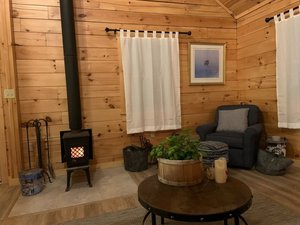 80 ㎡ Cabaña de troncos con cocina abierta Sala de estar Dormitorio privado <span class=keywords><strong>Loft</strong></span> de un dormitorio - Product Image 6