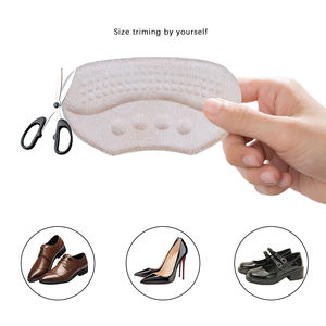 नरम जेल सिलिकॉन एड़ी रक्षक स्व-चिपके एड़ी के रक्षक स्व-चिपके एड़ी के लिए चमड़े के लिनर्स पैर देखभाल सहायक - Product Image 5