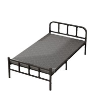 Lit pliant Shantai Ming pour pause déjeuner au bureau, avec cadre en fer et planche rigide, style moderne et minimaliste