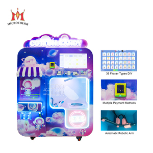Chine usine directe gagner de l'argent commercial enfants automatique barbe à papa barbe à papa distributeur automatique <span class=keywords><strong>Robot</strong></span> pour fête de vente - Product Image 3