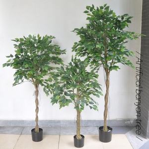 ต้นไม้ต้นไทรขนาดเล็กที่สามารถถอดออกได้สำหรับตกแต่งบ้านห้างสรรพสินค้าร้านอาหารและโรงแรมขนาดใหญ่ - Product Image 1