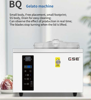 Italiaanse commerciële batchvriezer sorbet gelato machine harde ijsmachine glace machine voor zakelijke verkoop prijs