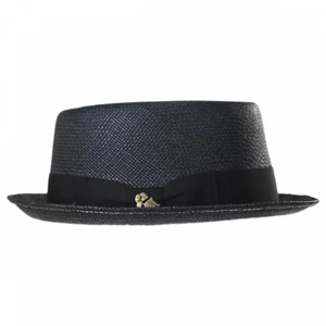 Toquilla Straw Fedora <b>Hat</b> with Ribbon <b>Band</b> Wide Brim Unisex Adult Casual Summer <b>Hat</b> - Product Image 2