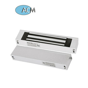 180KG 300LBS Portes Coulissantes de Porte En Métal de Sécurité Aimants Magnétique 24V Serrure à Pêne dormant Surface monté LED indicateur de serrure magnétique - Product Image 2