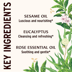 قطرات زيت الأنف العشبية مع الورد وخشب الصندل تسكن الممرات الأنفية وتدعم عملية تهوية صحية غير جومو ، خالية من المواد الكيميائية - Product Image 4