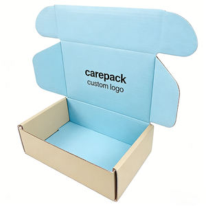 Boîte d'emballage en <span class=keywords><strong>carton</strong></span> ondulé pliable <span class=keywords><strong>pour</strong></span> expédition, stockage, artisanat, vêtements, <span class=keywords><strong>colis</strong></span> postaux et cadeaux - Vente en gros - Product Image 2