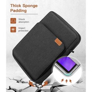 15.6 Inch Laptop Sleeve Case Messenger Shoulder <b>Bag</b> Padded Nylon Shockproof Waterproof Women Laptop <b>Bag</b> - Product Image 4