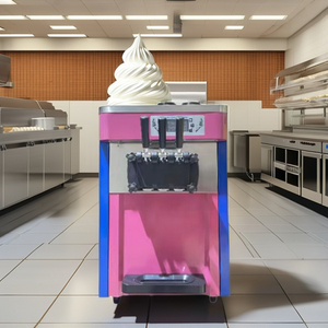 Macchina per Gelato commerciale con neve morbida per <span class=keywords><strong>gelateria</strong></span> ristoranti negozi di alimentari nuovo usato per fare dolci italiani latte acqua farina - Product Image 4