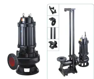 Waste Dirty Water Pumps Grinder Cutter Dewatering Centrifugal Submersible Sewage Pump