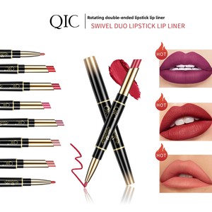 Lápiz Labial Doble 2 en 1, Mate, Larga Duración, Resistente al Agua, Anti-Manchas, No Transfiere, 2g Q909, Belleza Transfronteriza - Product Image 1