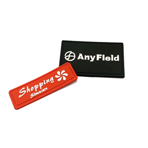 Biểu Tượng Tùy Chỉnh 3D Mềm Nhiệt Báo Chí Chuyển Trong Suốt Silicone Rõ Ràng PVC Cao Su Các Bản Vá Lỗi Nhãn Velcro Nhãn Các Bản Vá Lỗi - Product Image 3