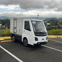 Pick-up électrique chinois à double cabine, conduite à droite, camion électrique 4x4, mini pick-up, fourgonnette