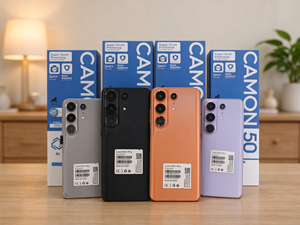 โทรศัพท์ Camon 50 Pro 5G ราคาประหยัด, กล้อง AI 108MP, กล้องเสริมความงามในตัว, ปลดล็อคด้วยลายนิ้วมือบนใบหน้า - Product Image 3