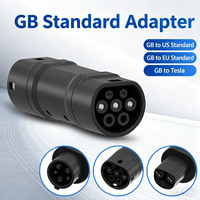 Adaptateur de chargeur, convertisseur de prise, nouvelle prise GB/T vers norme américaine AC250V/480V 16A/32A, adaptateur de chargeur pour véhicules électriques
