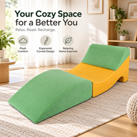 Coussin ergonomique à talon haut, design compressible, housse à glissière multi-tissu, support surélévateur pour jambes, pour li