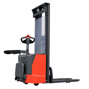 Chariot élévateur à palettes entièrement électrique de 1,6 tonne avec roues PU, homologué CE, pour la manutention logistique en entrepôt - Product Image 1