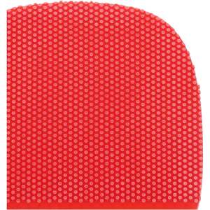 Raquette de tennis de table Nittaku NH-5322, niveau intermédiaire, grande taille, avec support de stylo collé, rouge, pour grosses balles - 6 plis, bois de frêne, fibre de carbone - Product Image 2