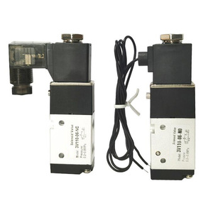 Vanne solénoïde 3V110-06 3V210-08 AC 220V à commande pneumatique pilote pour applications industrielles – Vanne d'inversion - Product Image 1