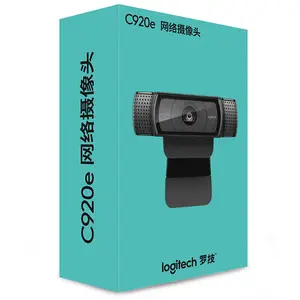 Веб-камера Logitech C920e, Hd веб-камера для видеочата, Usb-камера для записи, Hd Смарт-веб-камера 1080p для компьютера, веб-камера C920, обновленная версия