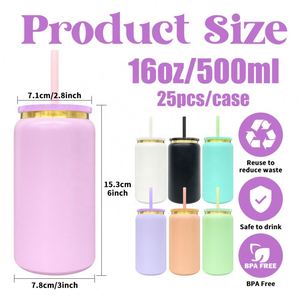 Vasos de Acero Inoxidable de 16 oz con Recubrimiento en Polvo y Baño de Oro para Bebidas Frías, Aptos para Grabado Láser - Product Image 2