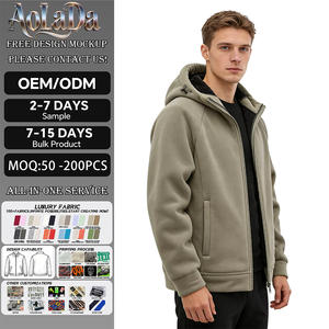 من المصنع مباشرة جاكيت بهودي كلاسيكي بلون ثابت قابل للتمدد دافئ ومقاوم للرياح جاكيت مخصص خارجي غير رسمي للرجال - Product Image 1