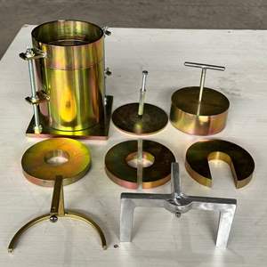 Padrão do aço ASTM CBR Test Mold <span class=keywords><strong>California</strong></span> Bearing Ratio Mold <span class=keywords><strong>Soil</strong></span> <span class=keywords><strong>Testing</strong></span> Equipment CBR Standard Mold and Accessories - Product Image 5