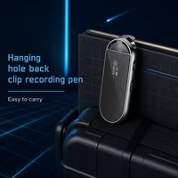 Enregistreur vocal numérique USB Micro Porte-clés 32G/64G Modèle L23 AI, longue autonomie, écran 0,5 pouce, enregistrement WAV discret en métal